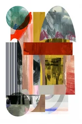 Collage abstracto moderno
