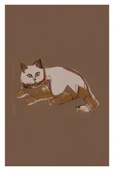 Gato de estilo moderno
