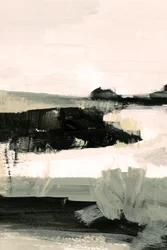 Paisaje abstracto en tonos apagados