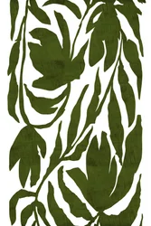 Estampado de follaje verde oliva