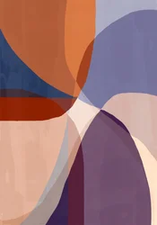 Capas abstractas y serenas