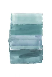 Degradado azul y verde sereno