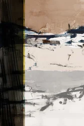 Horizonte abstracto con textura