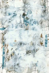 Blanco y azul con textura, estilo abstracto