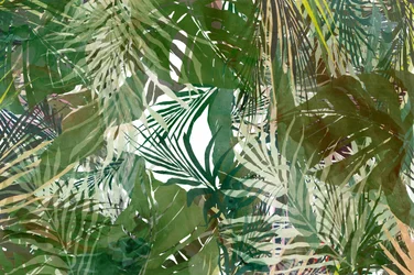 Diseño de hojas tropicales