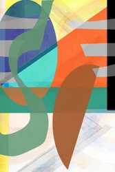 Formas abstractas llenas de vida