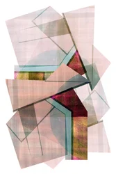 Capas geométricas llenas de color