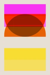 Capas geométricas llenas de color