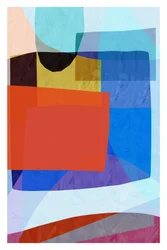 Formas superpuestas y llenas de color
