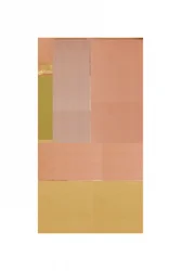 Bloques de color abstractos en tonos cálidos