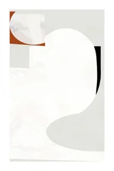 Curvas abstractas orgánicas y cálidas