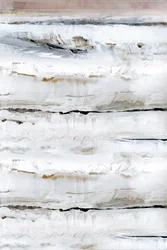 Capas blancas con textura