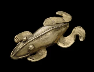 Figura de una Rana Venenosa, 200-1600 AD