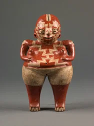 Figura femenina, periodo Formativo tardío, c.500-0 a.C. (cerámica)