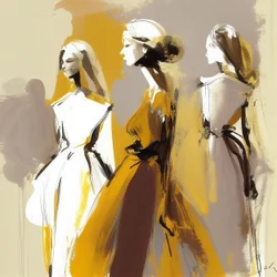 Pintura minimalista expresionismo abstracto, pintura mujer, Wall Art Prints