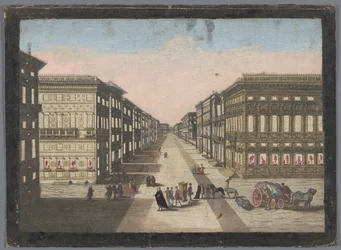 Vista de la Strada Nuova de Genua
Vista de Strada Nuova