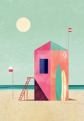 Cabaña de playa número nueve