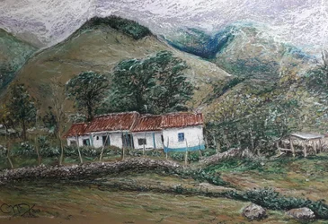 Paisaje Andino - Llano Largo Venezuela