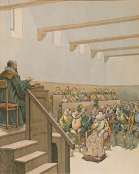 Jacques Marie Gaston Onfroy de Breville dit JOB (1858-1931) - Historia de Bélgica: Archiduque Alberto de Austria (1559-1621) y Archiduquesa Isabel