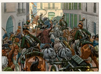 En la noche del 12 al 13 de octubre del año IV (5 de octubre)