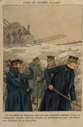 WW1: El rey soldado (ilustración)