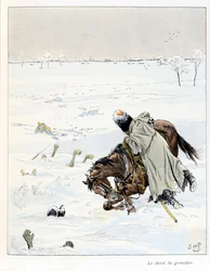 Ilustración del libro “A la gloire des betes” texto de A Fabre, dibujos de Jacques Marie Gaston Onfray de Breville dit JOB