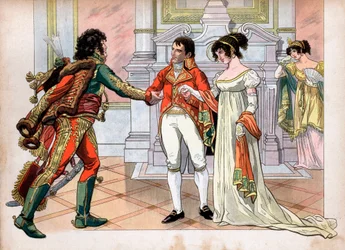 El primer cónsul Napoleón I Bonaparte