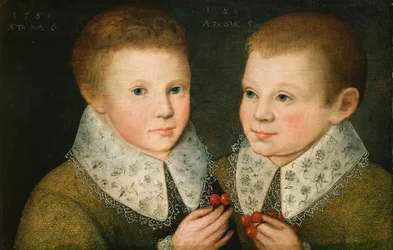 Retrato de dos hermanos